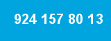 924 157 80 13